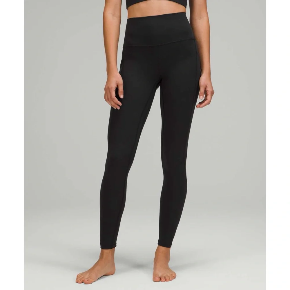 Lululemon Align High-Rise Pant with Pockets 28" in Black - Picture 3 of 12